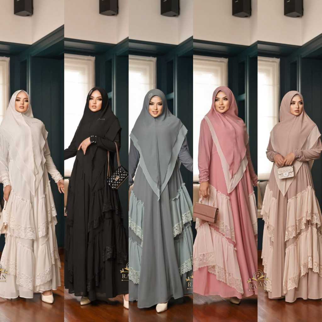 arissa set gamis syar'i by ranee brugman