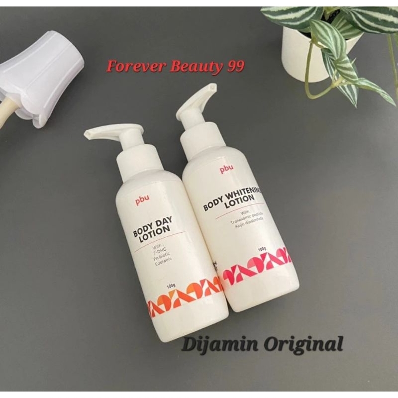 PBU Body Day Lotion / Body Whitening Lotion - Hand body pemutih pencerah pelembab - BPOM