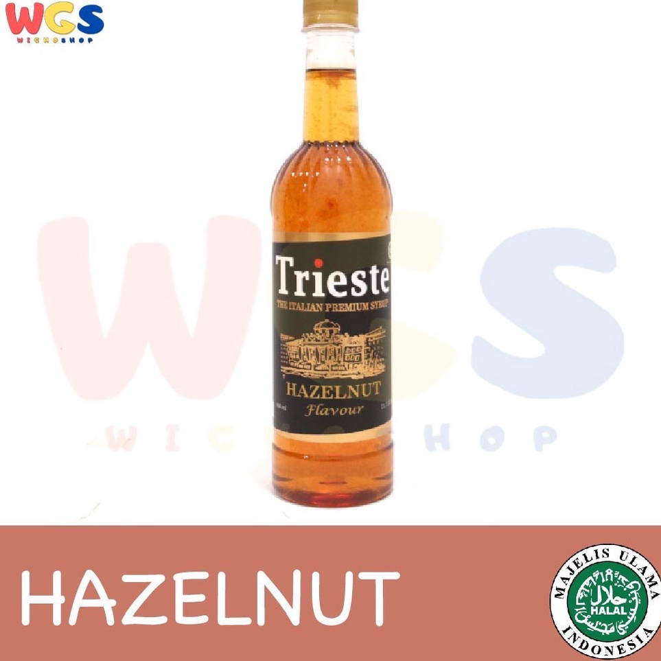 

Terupdate Trieste Premium Syrup Hazelnut Flavoured 65 ml