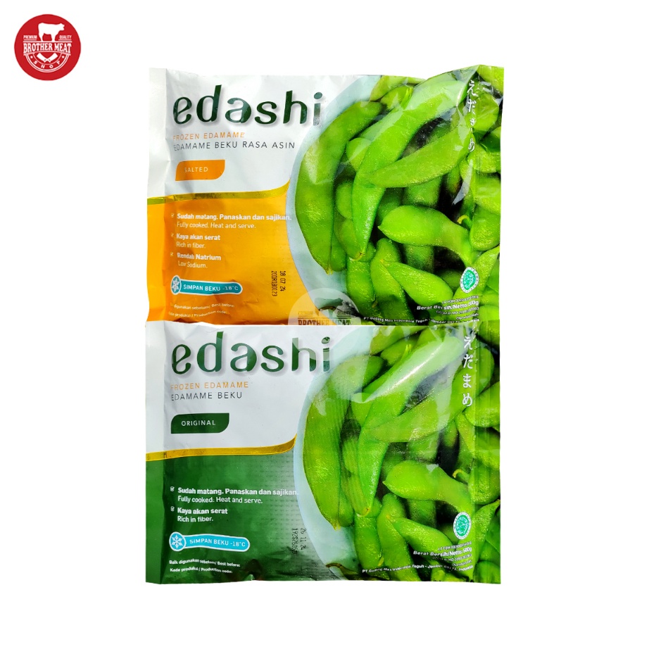 

Laris EDASHI Edamame Frozen 5gr Kacang Edamame Beku