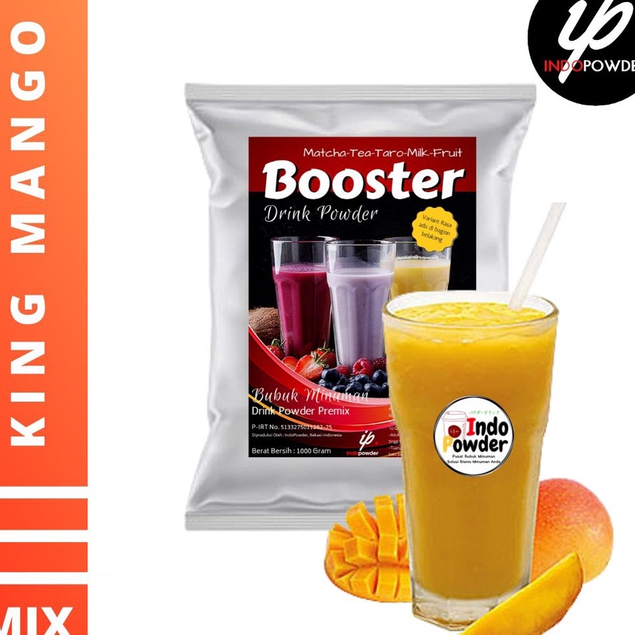 

King Mango Powder1 Kg Bubuk Minuman Mangga Manggo Booster Thai Mango Bubuk Mangga 1Kg