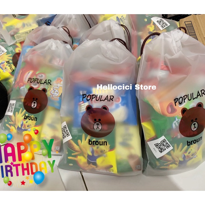 

KODE PMD283 GODIE BAG SERUT BINGKISAN SNACK KEMASAN TAS ULANG TAHUN