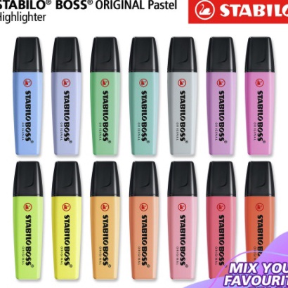 

Promo Stabilo Boss Pastel Highlighter per 1 stabilo
