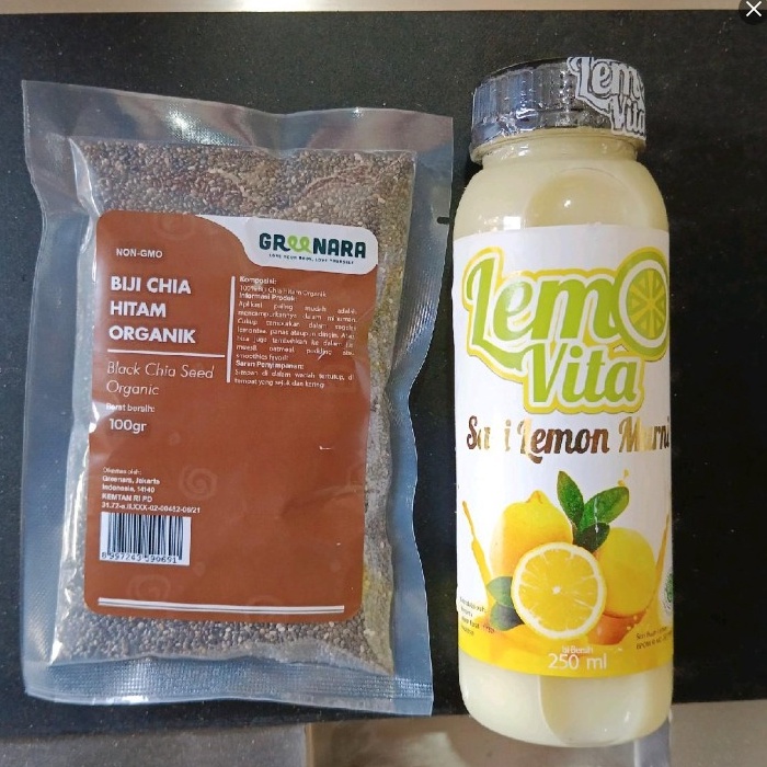 

PAKET BUNDLING Lemovita Chia Seed Organic Meksiko 1 gram