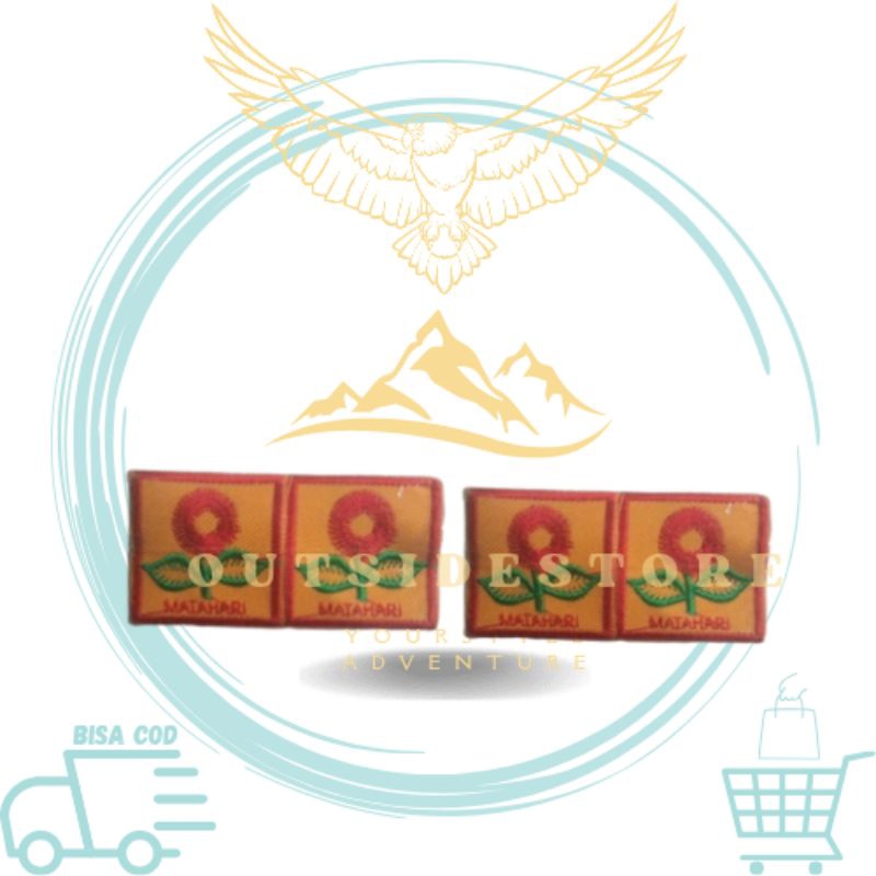 bet regu pramuka matahari / bendera regu matahari