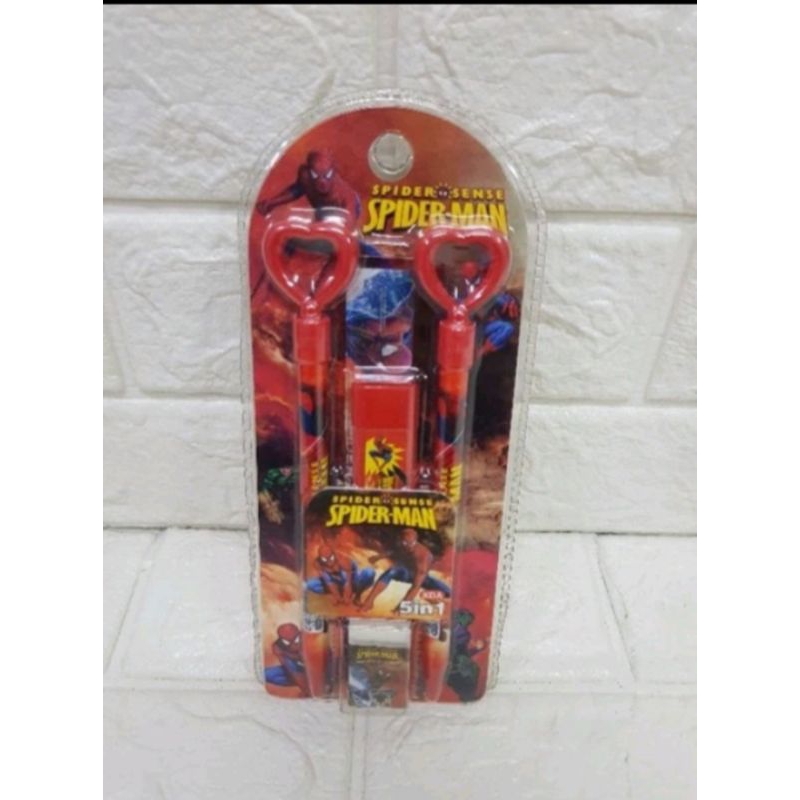 

5 in 1 Set Pensil Karakter