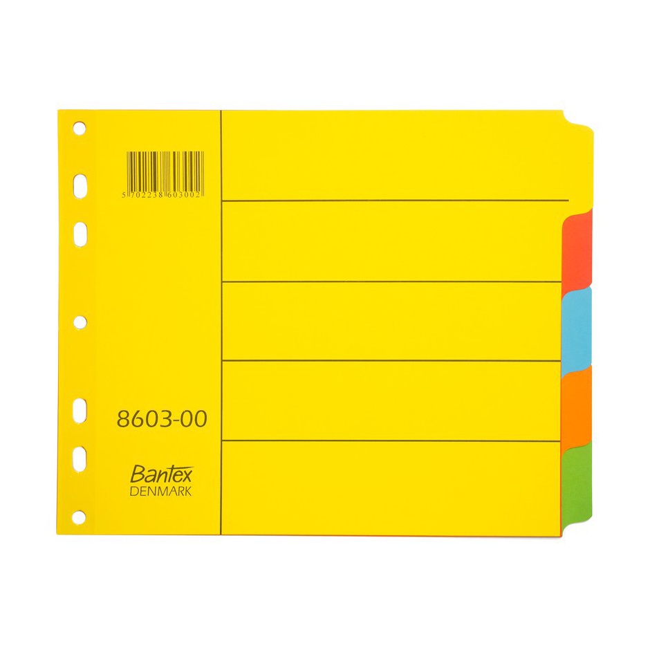 

Baru Bantex Cardboard Divider 18x215mm 5 Divider 863