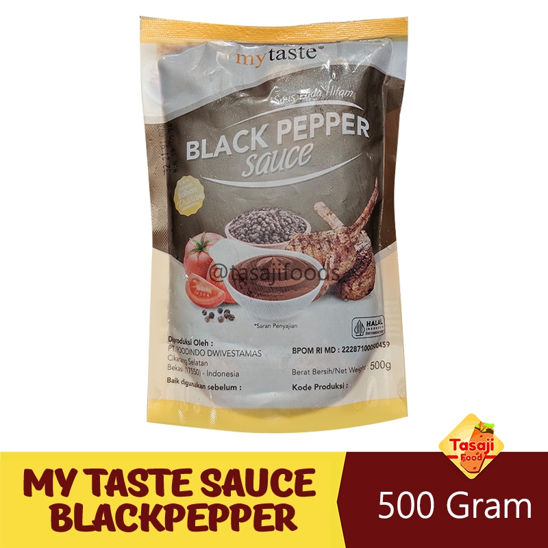 

My Taste Blackpepper Sauce 500gr - Saus Blackpepper