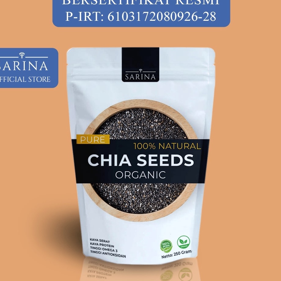 

Organic Black Chia Seed Chiaseed Hitam Organik