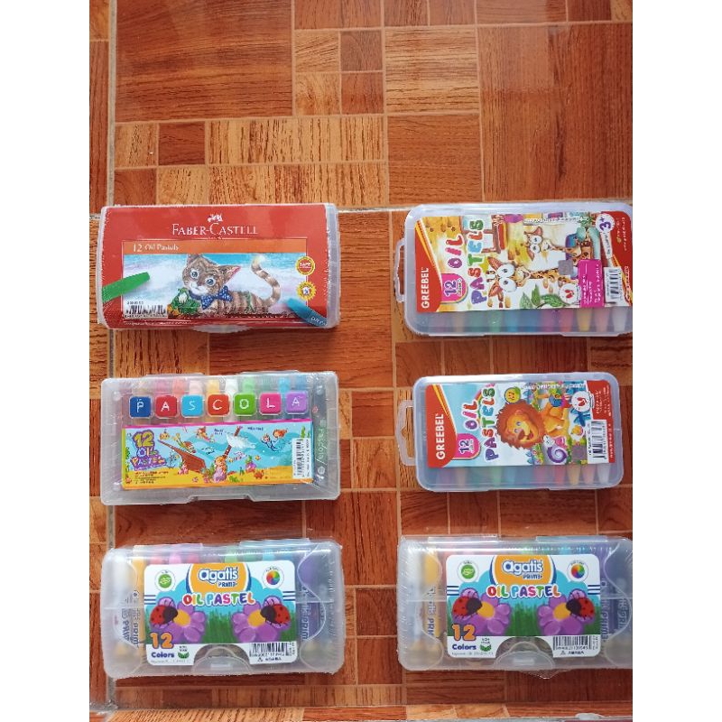 

[PROMO] Greebel Crayon Oil Pastel 12 warna Serbu (Serba Limabelasribu)