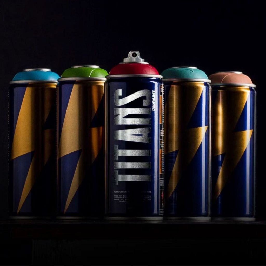 Cat Semprot Graffiti Titans Spray Paint 400ml