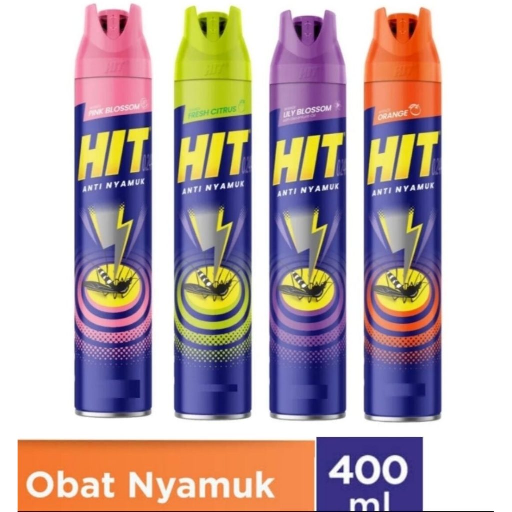 HIT AEROSOL 400ML/ OBAT NYAMUK SEMPROT