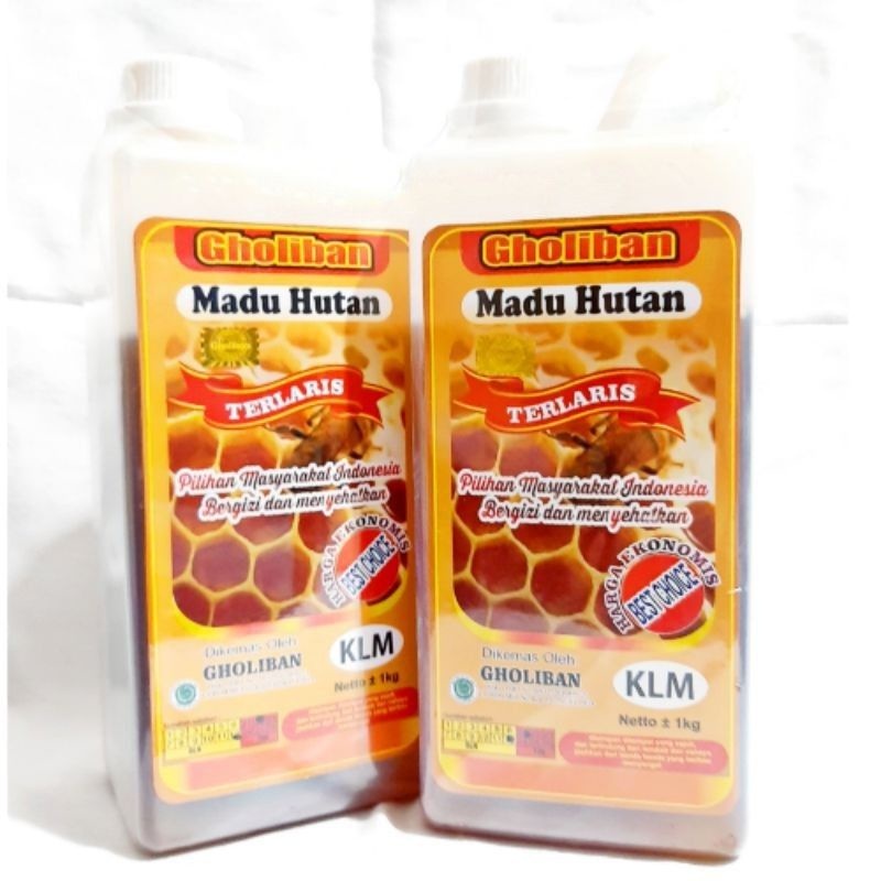 

Madu Gholiban 1KG - Madu Hutan KLM Kalimantan 1 Kg 100% Orignal