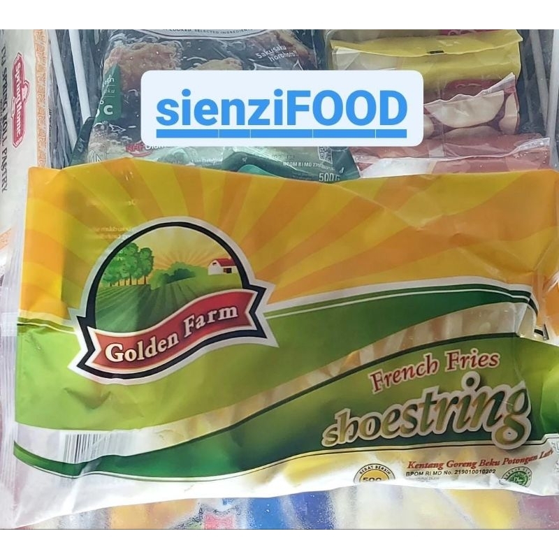 

GOLDEN FARM French Fries Shoestring 500gr