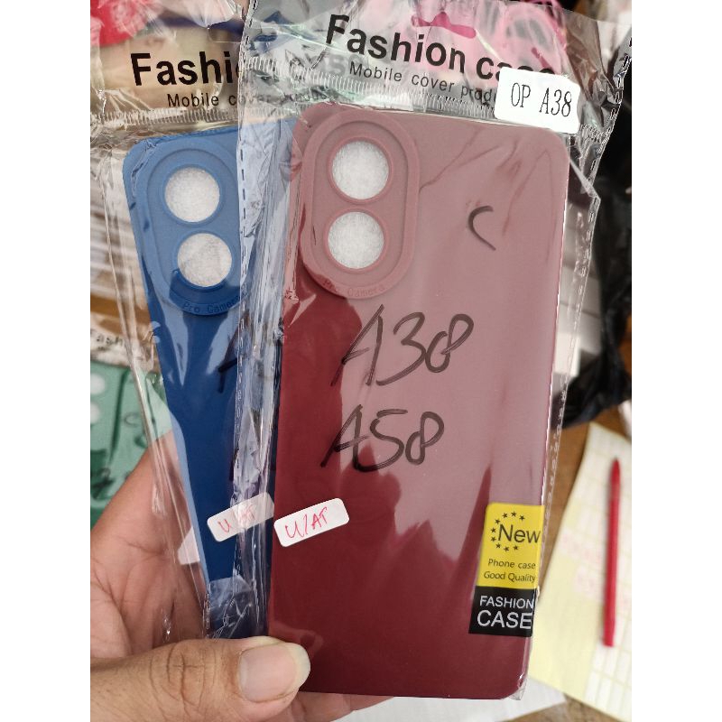 Case macaron oppo a38/a58/ Case oppo a38/a58/ Pelindung kesing hp oppo a38/a58