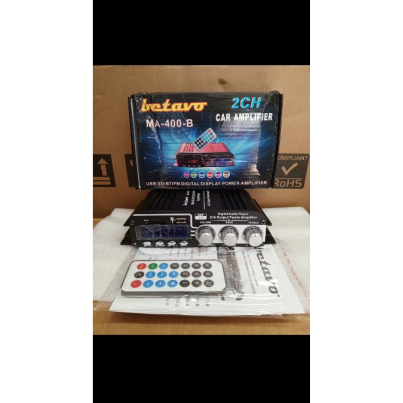 Ampli mini mobil Betavo MA-400B USB Power Amplifier