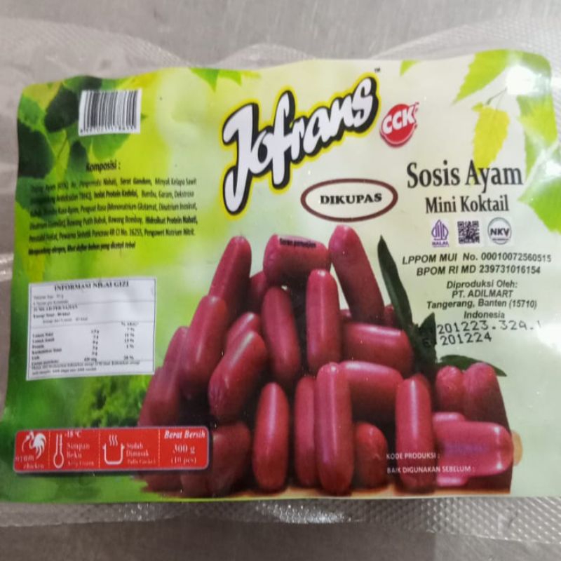 

Jofran sosis cocktail