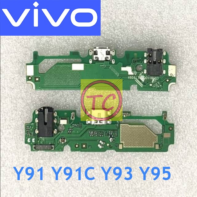 board konektor cas charger vivo y91 y93 y95 ori