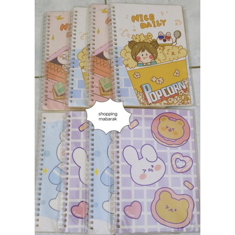 

buku tulis A5/ notebook A5/ buku ring /notebook ring