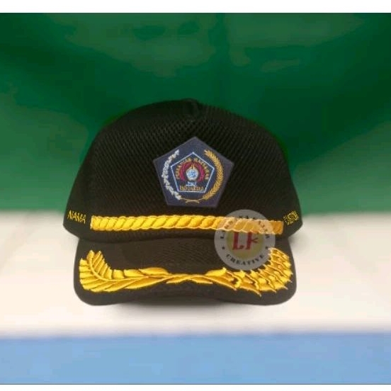 topi PWI free bordir nama