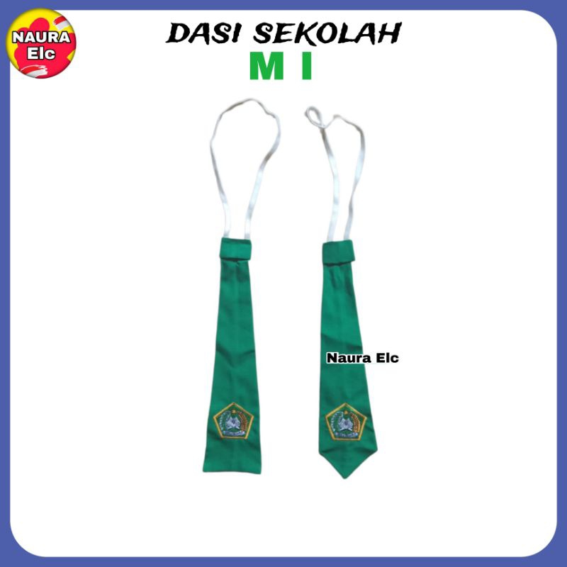 Dasi Mi Hijau Dasi Sekolah Madrasah Ibtidaiyah