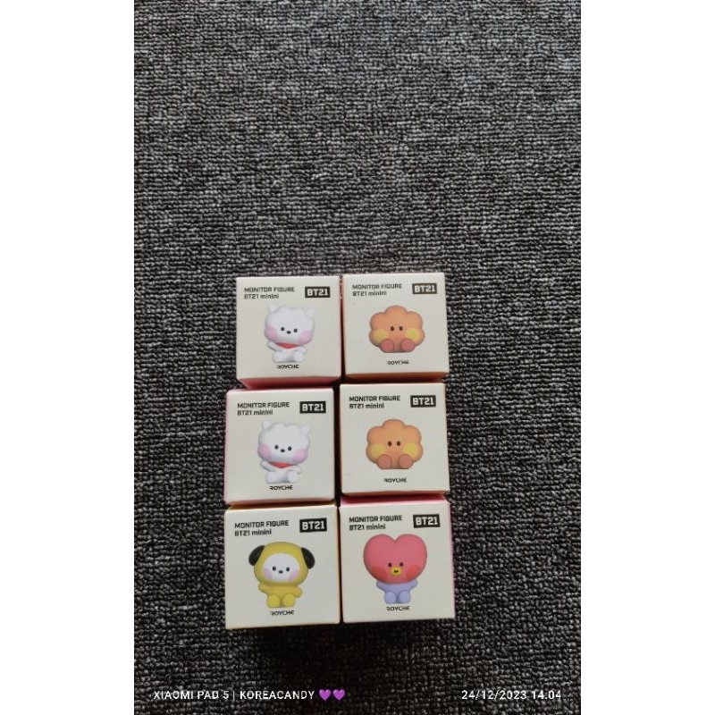 (READY STOCK)mini monitor figure BT21