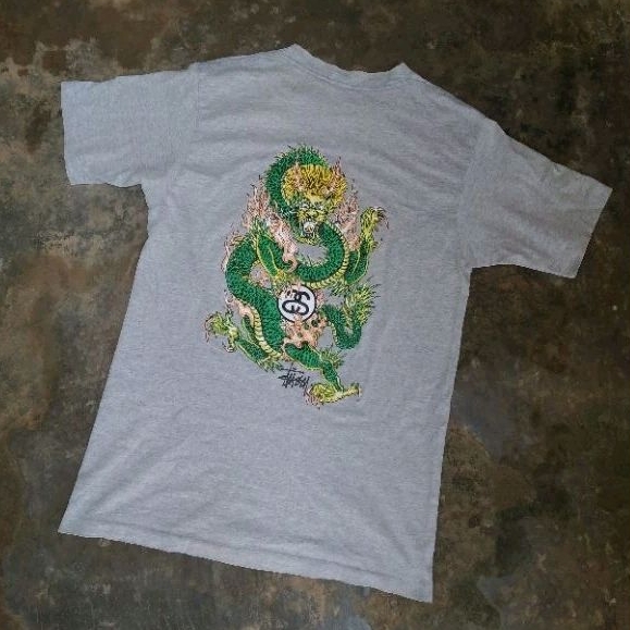 Kaos Stussy Dragon Vintage