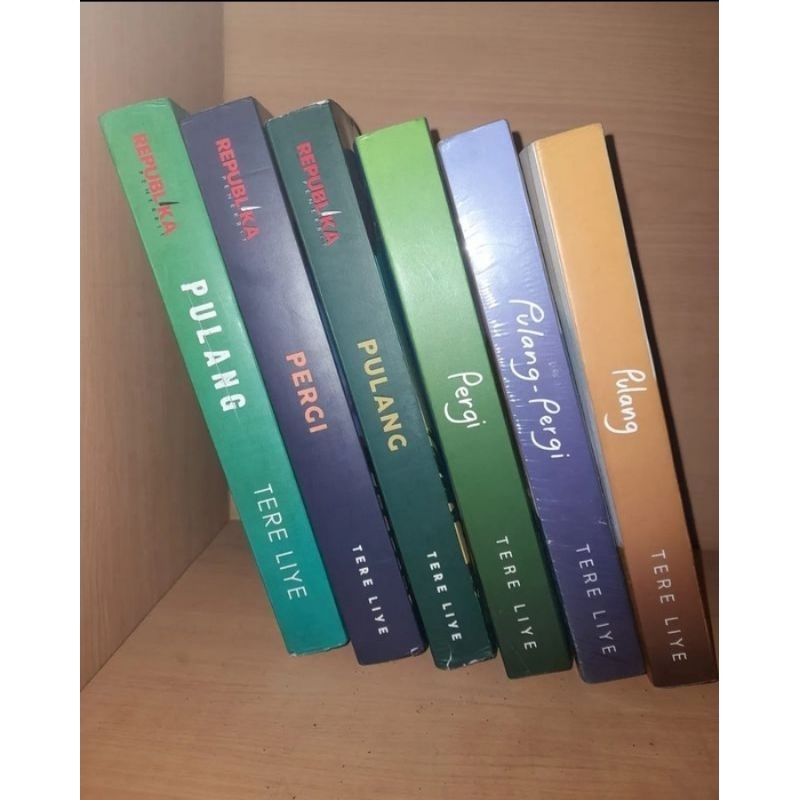 [Original] Novel Tere Liye - Pulang, Pergi, Pulang-pergi (Preloved)