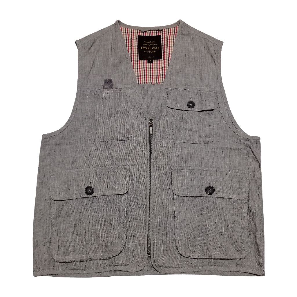 Vest Peter Luger - Rompi Tactical - Vest Outdoor - Vest Fishing - Vest Vintage