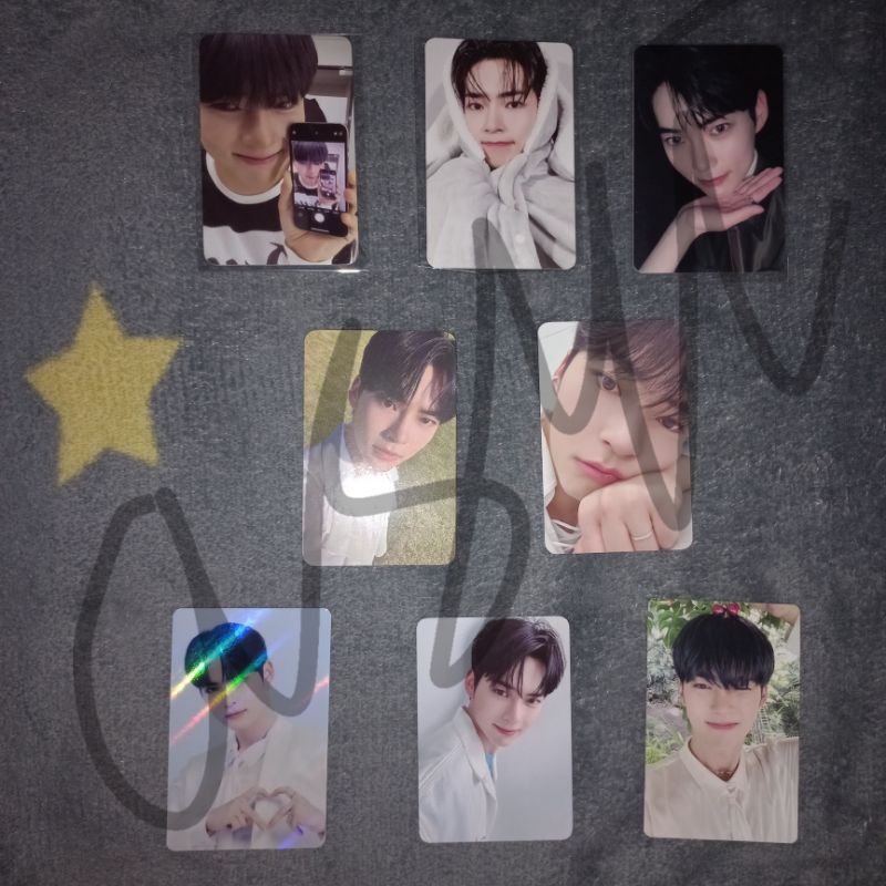 AAB HANBIN Melting Point & Youth in The Shade (Ktown mirror, makestar bunny, beatroad, mini l holder