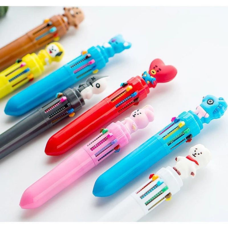 

Pena Karakter 10 warna