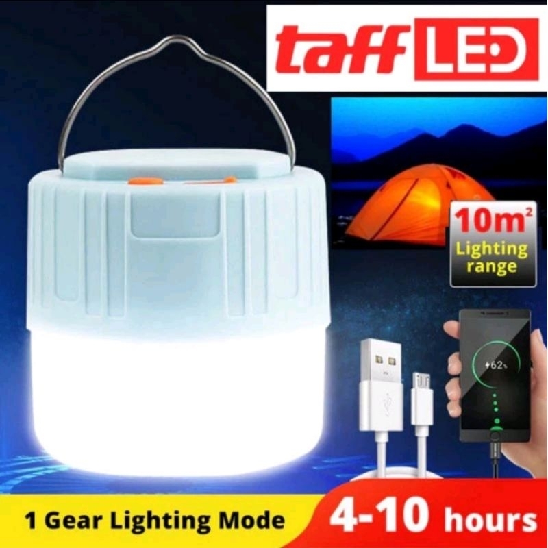 TaffLED Senter Lampu Rechargeable