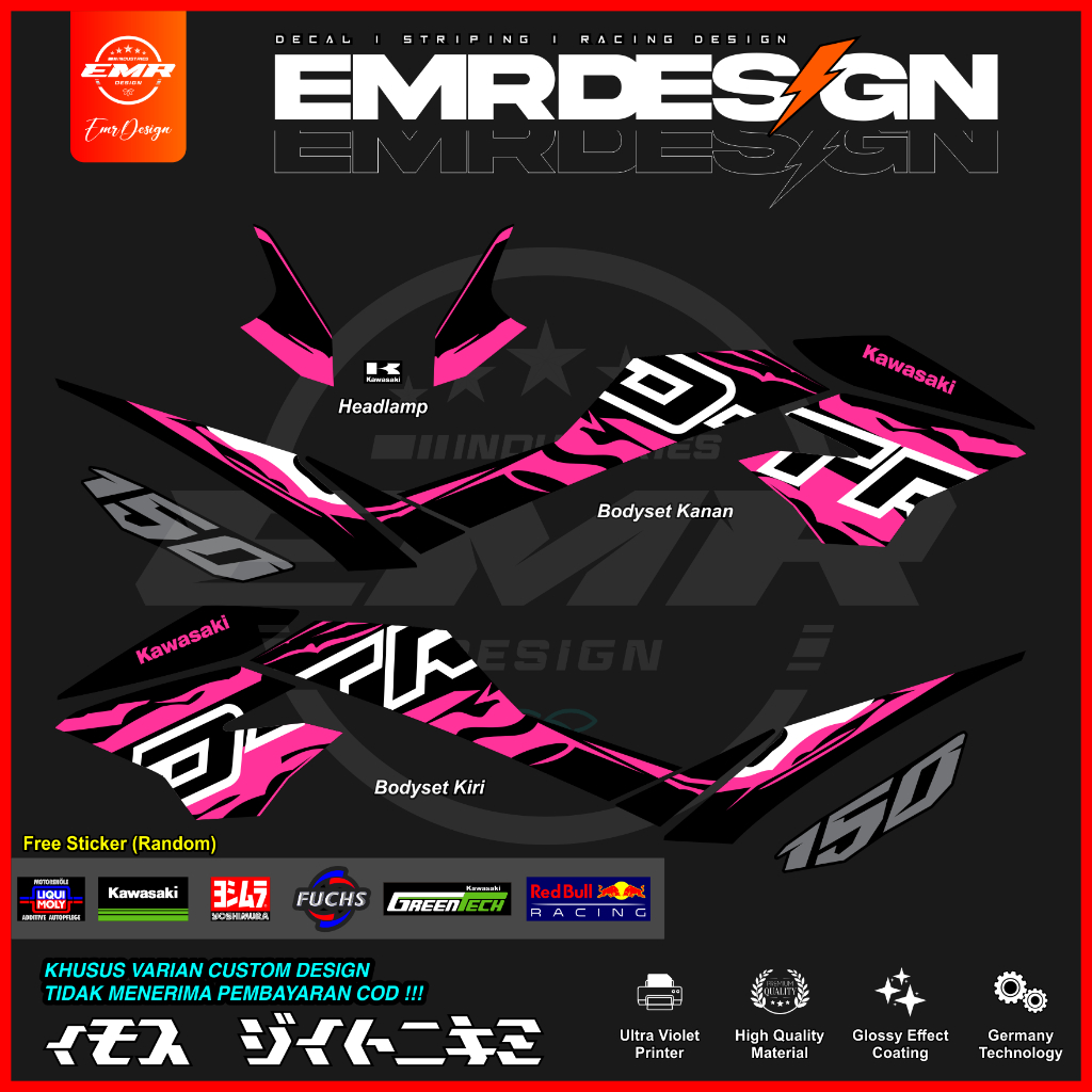 Striping DTracker 150 SE 2021 Pink Standart