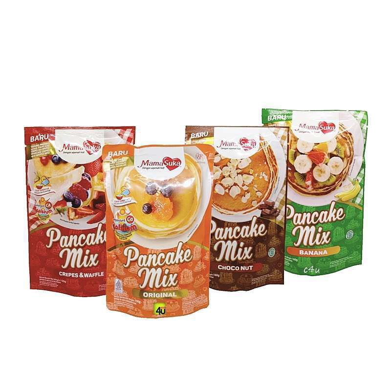 

Mamasuka Pancake Mix Original, Choconut, Pisang, Crepes & Waffle