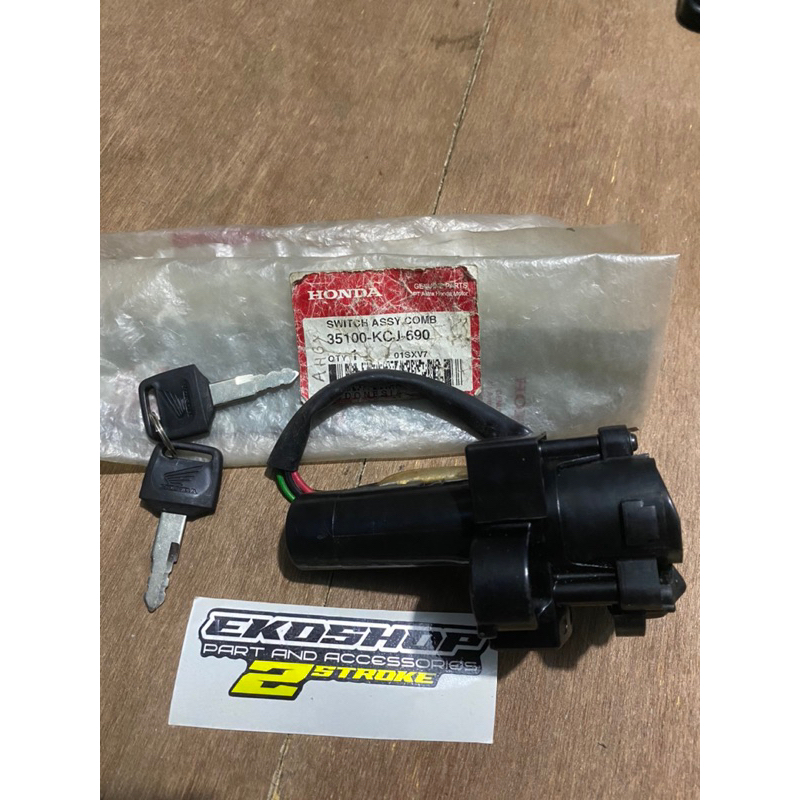 KUNCI KONTAK Tiger Lawas Tilas Kunci Kontak Tiger Lama Tiger 2000 Tilam Original nos 35100-KCJ-690