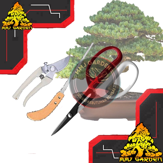MMJ GARDEN-ALAT BONSAI PAKET ALAT BONSAI IMPORT 1 SET 3 PCS