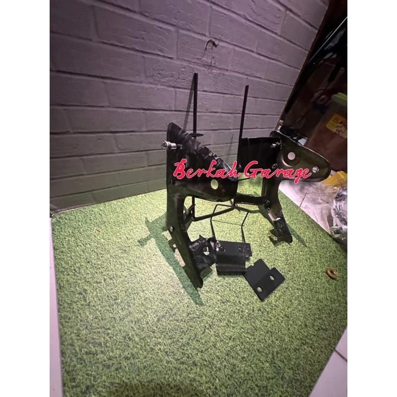 Breket Reflektor batok lampu depan Carbon motif Forget RX-KING