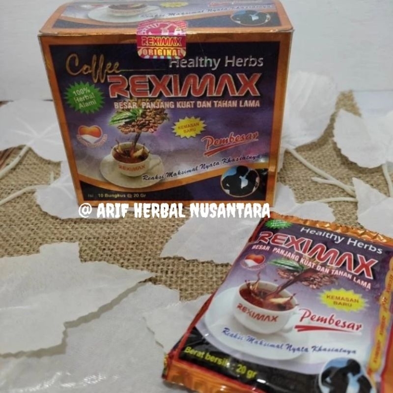 

Kopi Reximax Original | 1 Box Isi 10 Sachet