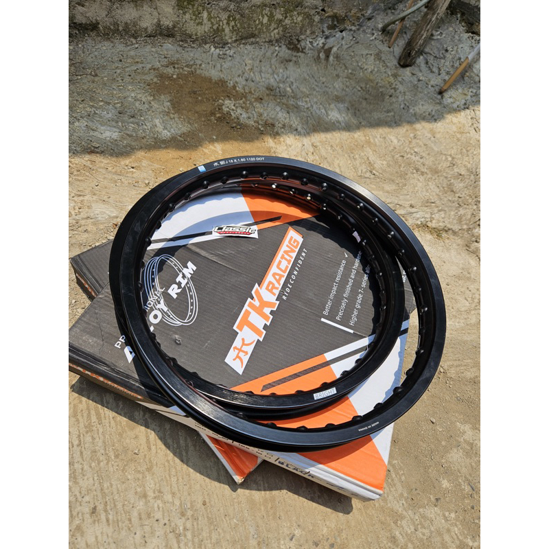 Velg TK hitam r17 160 185 velg tk racing hitam 160 185