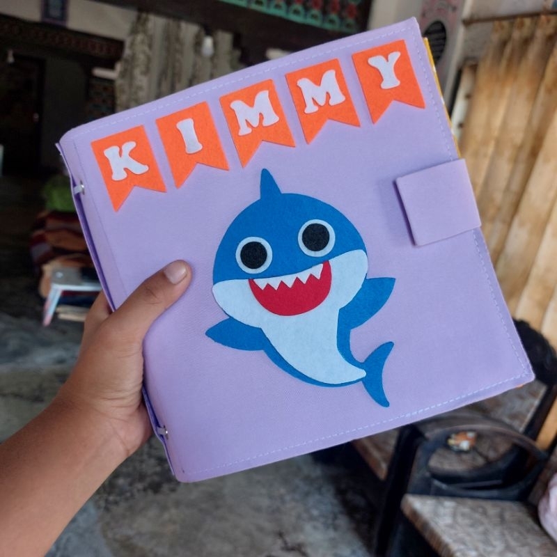 DOLL HOUSE Busy Book - Buku Kain Flanel Mainan Edukasi Anak - Buku Bantal - Quiet Book