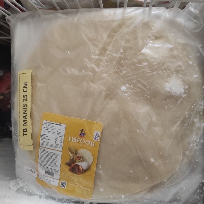 

Tisfood Tortilla Kulit Kebab Besar diameter +-25 cm