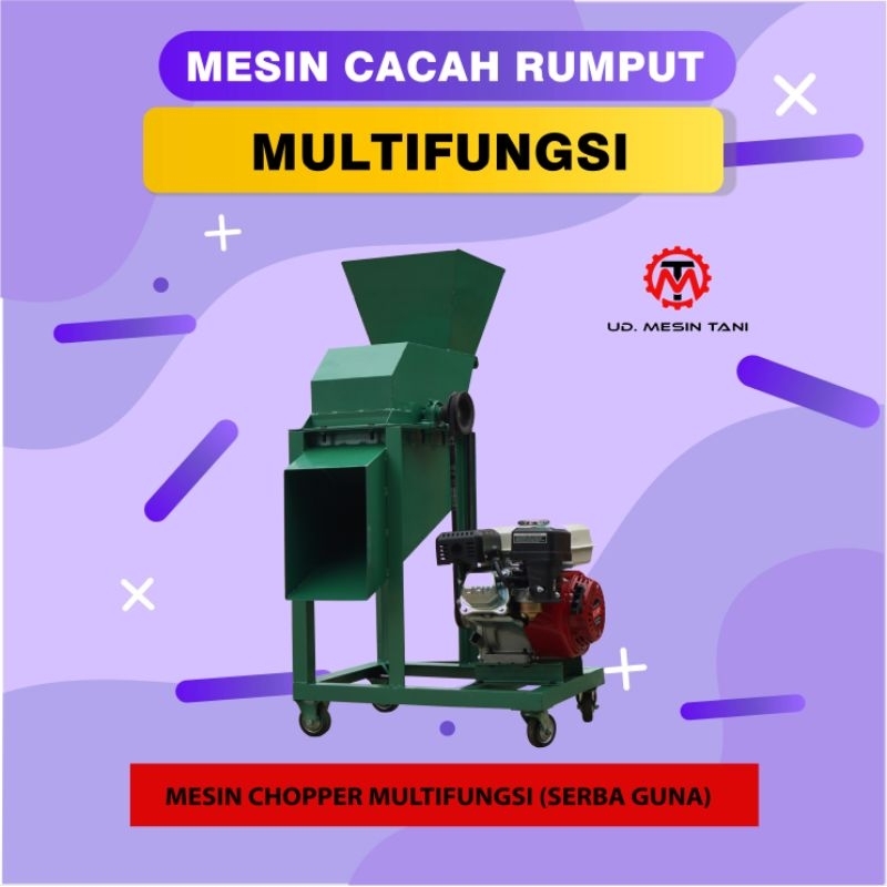 Mesin Cacah Rumput / Pencacah Rumput / Coper Rumput SEDANG