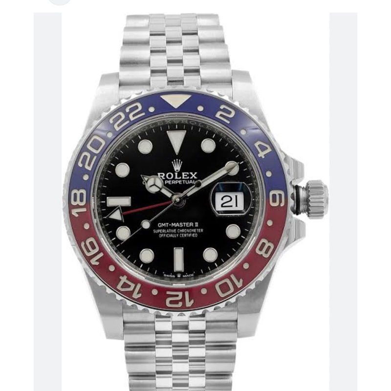 Jam Tangan Pria Gmt master Pepsi Automatic