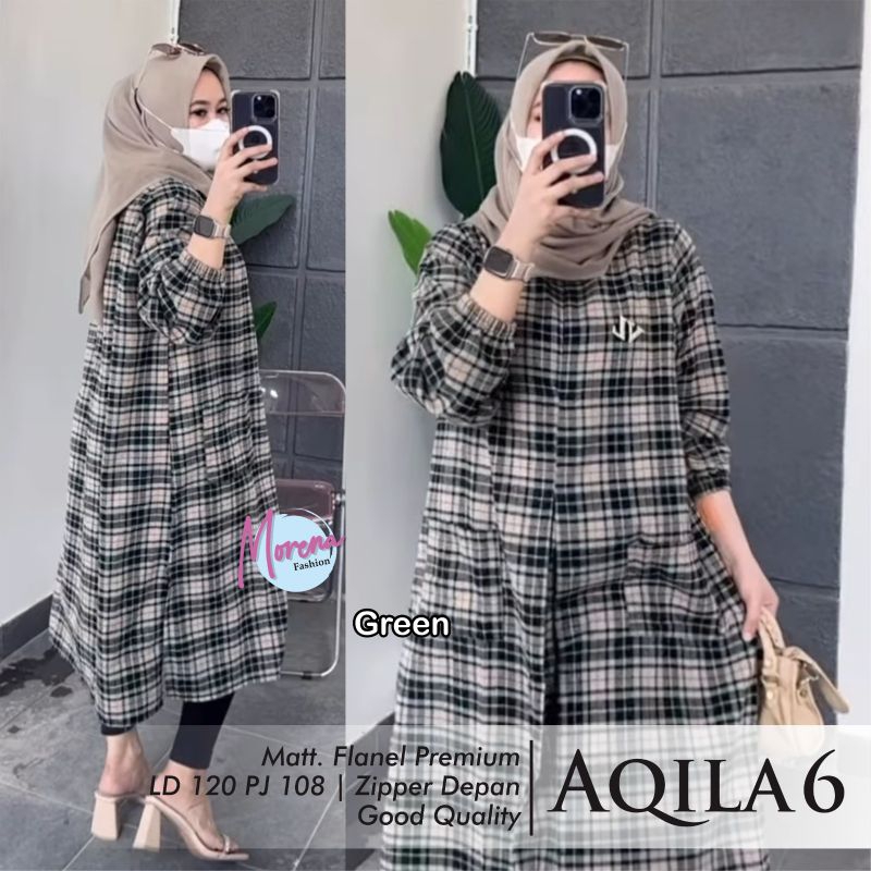 AQILA #6 // ATASAN TUNIK WANITA // ORIGINAL BY MORENA