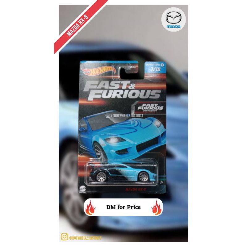 Hotwheels Fast and Furious - Mazda RX-8