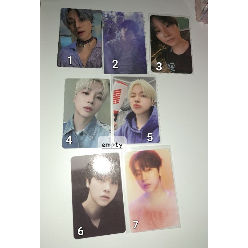 PC Jinan Photocard Jinhwan iKON Take Off PC Jinhwan iKON Take Off PC Jinan iKON PC Jay Blue Moon PC 