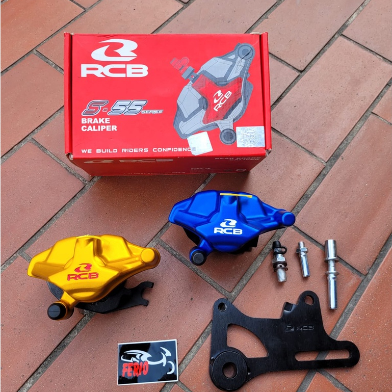 Caliper RCB Belakang RCB S55/S2 Sonic150 CBR150 R15 Vixion new MX king Satria Fu GSX 150 MX new CRF 