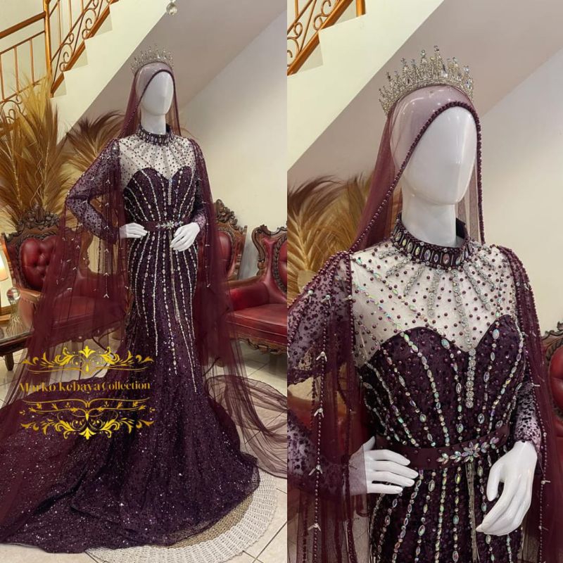 Kebaya pengantin | kebaya pengantin modern | kebaya pengantin ekor  | kebaya pengantin premium | keb