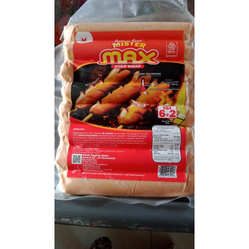 

sosis bakar mister max