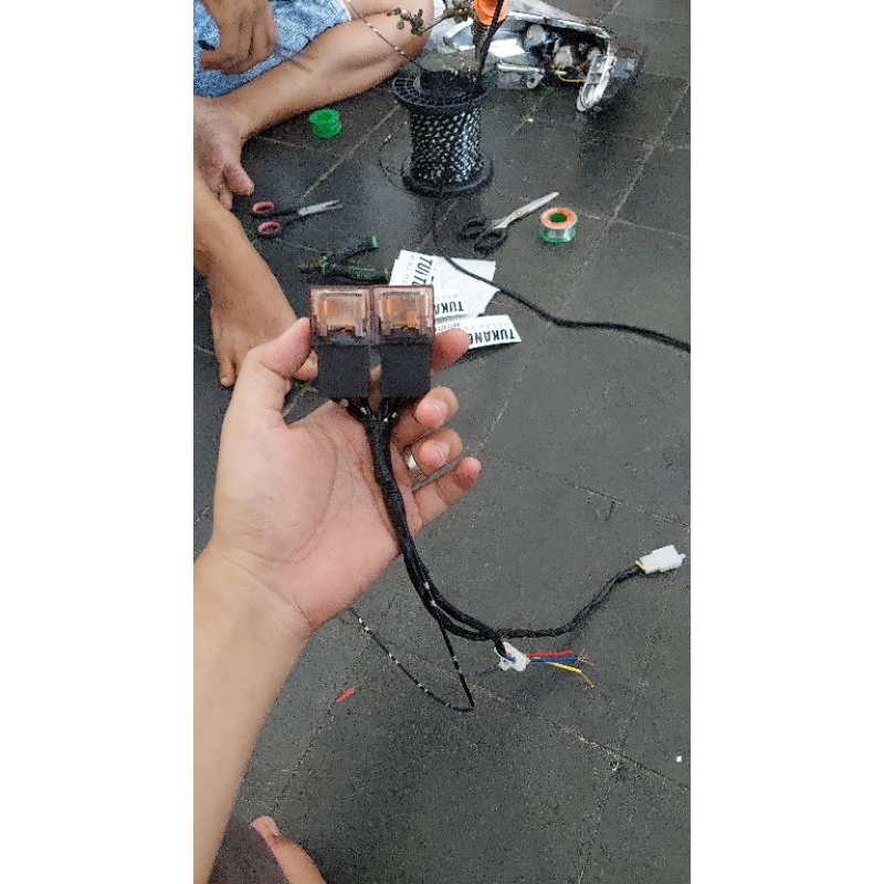 Kabel set relay D2 laser